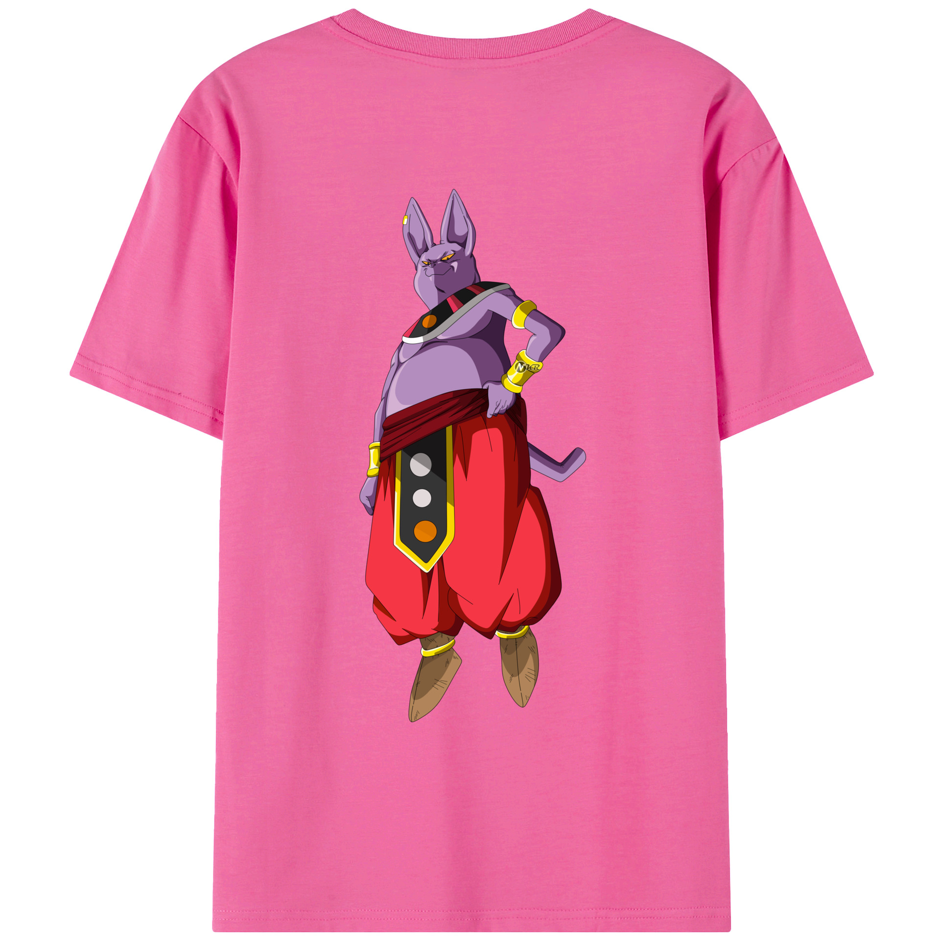 （画像用） ドラゴンボール シャンパ DRAGON BALL Champa レディース半袖Tシャツ(バックプリント)